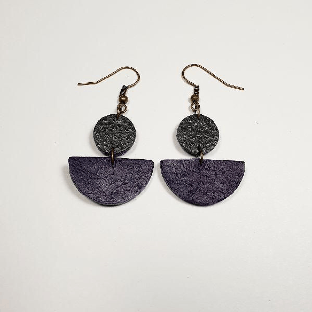 Luna - gris et violet