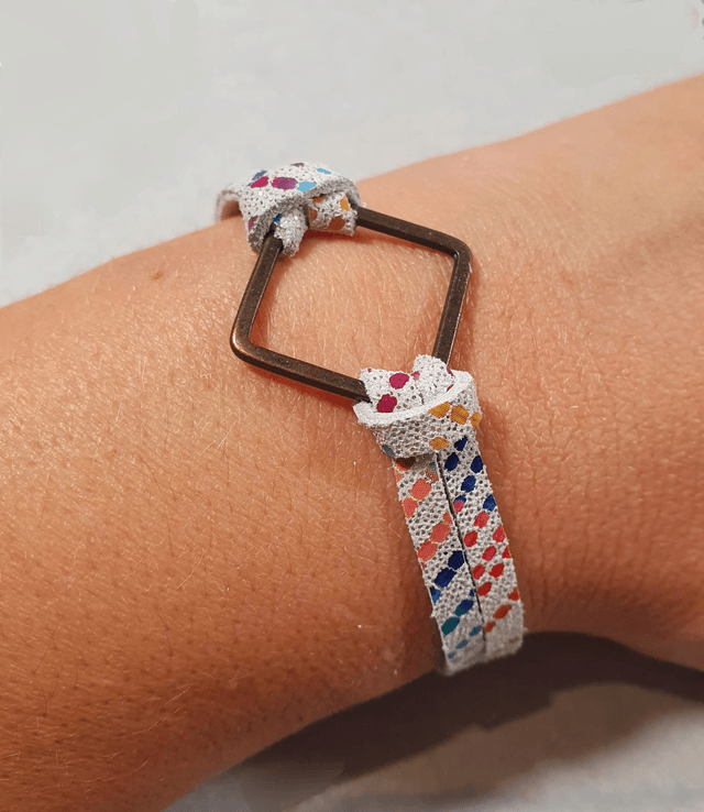 Anel multicouleur